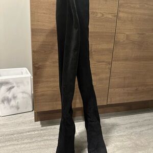 Aquazzura Black Over-the-Knee Boots Size 36